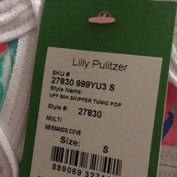 NWT Lilly Pulitzer Mermaid’s Cove Skipper Popover - Picture 4 of 5